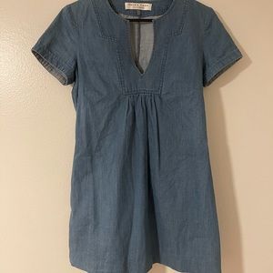 Trina Turk Denim Chambray Shift Dress 4